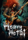 Heavy Metal Coloring Book for Adults: Headbanger Coloring Book Metal Music Coloring Book for Adults Heavy Metal coloring book grayscale A4 64P Cover Image
