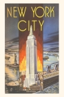 Vintage Journal New York City, Empire State Building Cover Image
