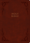 KJV Super Giant Print Reference Bible, Burgundy LeatherTouch By Holman Bible Publishers Cover Image