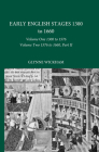 Early English Stages By Glynne Wickham (Introduction by), Glynne Wickham (Editor) Cover Image