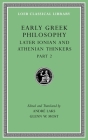 Early Greek Philosophy (Loeb Classical Library #530) By André Laks (Editor), André Laks (Translator), Glenn W. Most (Editor) Cover Image