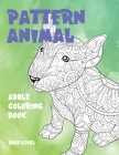 Adult Coloring Book Pattern Animal - Easy Level Cover Image