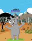 Rhino Coloring Book For Adults: Rhino Coloring Book For Toddlers By Bibi Coloring Press Cover Image