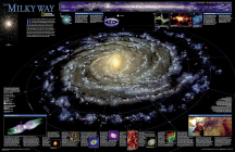 National Geographic Milky Way Wall Map - Laminated (31.25 X 20.25 In) (National Geographic Reference Map) Cover Image