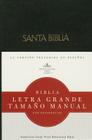 RVR 1960 Biblia Letra Grande Tamaño Manual, negro tapa dura Cover Image