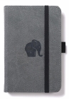 Dingbats* Wildlife A6 Pocket Grey Elephant Notebook - Lined  Cover Image