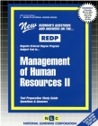 MANAGEMENT OF HUMAN RESOURCES II: Passbooks Study Guide (Regents External Degree Series (REDP)) Cover Image