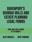 Davenport's Georgia Wills And Estate Planning Legal Forms Cover Image
