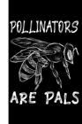 Polinators are Pals: Honeybee 6x9 120 Pages College Ruled Composition Notebook By Mrs Notebooks Cover Image
