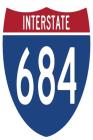 Interstate 684: 6x9 College Ruled Line Paper 150 Pages Cover Image