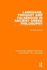 Language, Thought and Falsehood in Ancient Greek Philosophy By Nicholas Denyer Cover Image