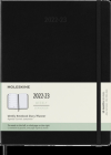 Moleskine 2023 Weekly Notebook Planner, 18M, Extra Large, Black, Hard Cover (7.5 x 10) By Moleskine Cover Image