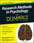 Research Methods in Psychology for Dummies By Martin Dempster, Donncha Hanna Cover Image