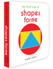 My First Book of Shapes - Forme: My First English - Italian Board Book By Wonder House Books Cover Image