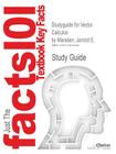 Studyguide for Vector Calculus by Marsden, Jerrold E., ISBN 9781429215084 (Just the Facts 101) By Jerrold E. Marsden, Cram101 Textbook Reviews Cover Image