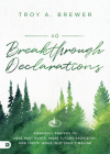 40 Breakthrough Declarations: Powerful Prayers to Heal Past Hurts, Make Future Provision, and Invite Jesus into Your Timeline By Troy Brewer Cover Image