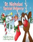 St. Nicholas Special Delivery North Pole Coloring Book Cover Image