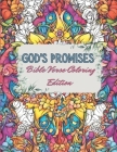 God's Promises: Bible Verse Coloring Book Edition: Soothing illustrations paired with uplifting Bible verses Cover Image