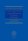 Furmston and Tolhurst on Contract Formation: Law and Practice 3e By G. J. Tolhurst, Elisabeth Peden Cover Image