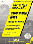 SHEET METAL WORK: Passbooks Study Guide (Test Your Knowledge Series (Q)) By National Learning Corporation Cover Image