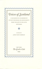 Voices of Scotland: A Catalogue of an Exhibition of Scottish Books and Manuscripts from the 15th to the 20th Centuries By Janet Saint Germain Cover Image