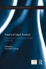 Empirical Legal Analysis: Assessing the Performance of Legal Institutions (Economics of Legal Relationships) By Yun-Chien Chang (Editor) Cover Image