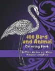 100 Bird and Animal - Coloring Book - Buffalo, Guinea pig, Rhino, Panther, and more By Enissa Warner Cover Image
