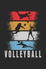 Volleyball: Notebook/Diary/Organizer/120 checked pages/ 6x9 inch By Volleyball Publishing Cover Image