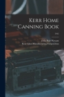Kerr Home Canning Book; 1945 Cover Image