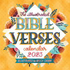 The Illustrated Bible Verses Wall Calendar 2023 Cover Image