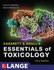 Casarett & Doull's Essentials of Toxicology, Third Edition (Lange) Cover Image