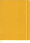 Moleskine Classic Notebook, Extra Large, Ruled, Orange Yellow, Silk Hard Cover (7.5 x 10) By Moleskine Cover Image