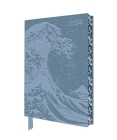 Katsushika Hokusai: The Great Wave 2024 Artisan Art Vegan Leather Diary - Page to View with Notes Cover Image