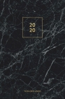 Terminplaner 2020: Kalender, Monatsplaner und Wochenplaner für das Jahr 2020 im modernen Marmor Design - ca. DIN A5 (6x9''), 150 Seiten, By Notes From Laura Cover Image