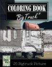 Jumbo Truck Sketch Gray Scale Photo Adult Coloring Book, Mind Relaxation Stress Relief: Just added color to release your stress and power brain and mi By Banana Leaves Cover Image