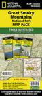 Great Smoky Mountains National Park [Map Pack Bundle] (National Geographic Trails Illustrated Map) Cover Image