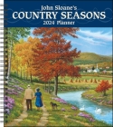 John Sloane's Country Seasons 12-Month 2024 Monthly/Weekly Planner Calendar By John Sloane Cover Image
