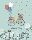 Password Book: Classic Bicycle, Blue Color, Large Print, Adequate space in which to record website addresses, usernames, and password By Talia Emery Cover Image