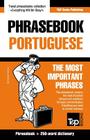 English-Portuguese phrasebook and 250-word mini dictionary By Andrey Taranov Cover Image