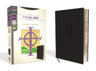 Nrsv, Thinline Bible, Giant Print, Leathersoft, Black, Comfort Print By Zondervan Cover Image
