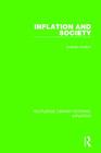 Inflation and Society (Routledge Library Editions: Inflation) Cover Image