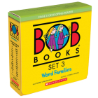 Bob Books -Word Families Box Set | Phonics, Ages 4 and up, Kindergarten, First Grade (Stage 3: Developing Reader) By Bobby Lynn Maslen, John R. Maslen (Illustrator) Cover Image
