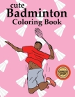 Cute Badminton Coloring Book Cover Image