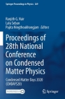 Proceedings of 28th National Conference on Condensed Matter Physics: Condensed Matter Days 2020 (Cmdays20) (Springer Proceedings in Physics #269) By Ranjith G. Nair (Editor), Lalu Seban (Editor), Pujita Ningthoukhongjam (Editor) Cover Image