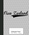 Calligraphy Paper: NEW ZEALAND Notebook By Weezag Cover Image