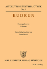 Kudrun (Altdeutsche Textbibliothek #5) By Barend Symons (Editor), Bruno Boesch (Editor) Cover Image