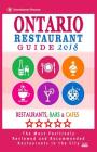 Ontario Restaurant Guide 2018: Best Rated Restaurants in Ontario, California - Restaurants, Bars and Cafes Recommended for Visitors, Guide 2018 By William F. McNaught Cover Image