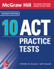McGraw Hill 10 ACT Practice Tests, Seventh Edition By Steven Dulan, Amy Dulan Cover Image