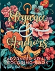 Elegance and Anchors Advanced Adult Coloring Book Cover Image