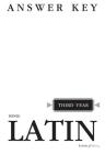 Henle Latin Third Year Answer Key Cover Image